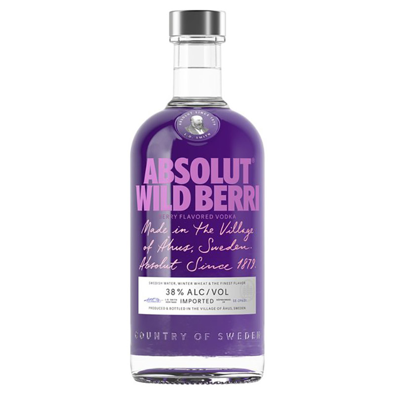 Absolut Wild Berries Vodka