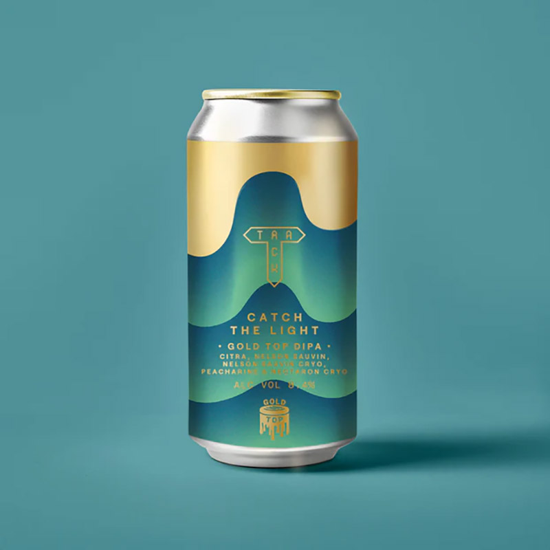 Track Brewing Catch The Light Gold Top DIPA Cans