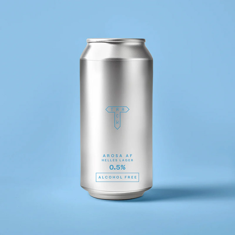 Track Brewing Arosa Alcohol Free Helles Cans