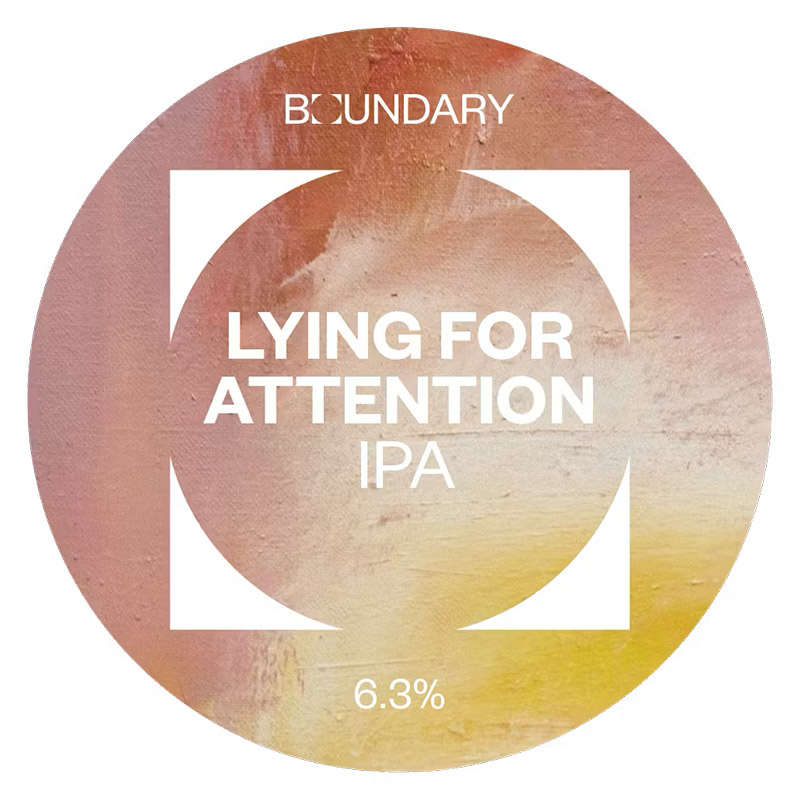 Boundary Brewing Lying For Attention IPA Keg
