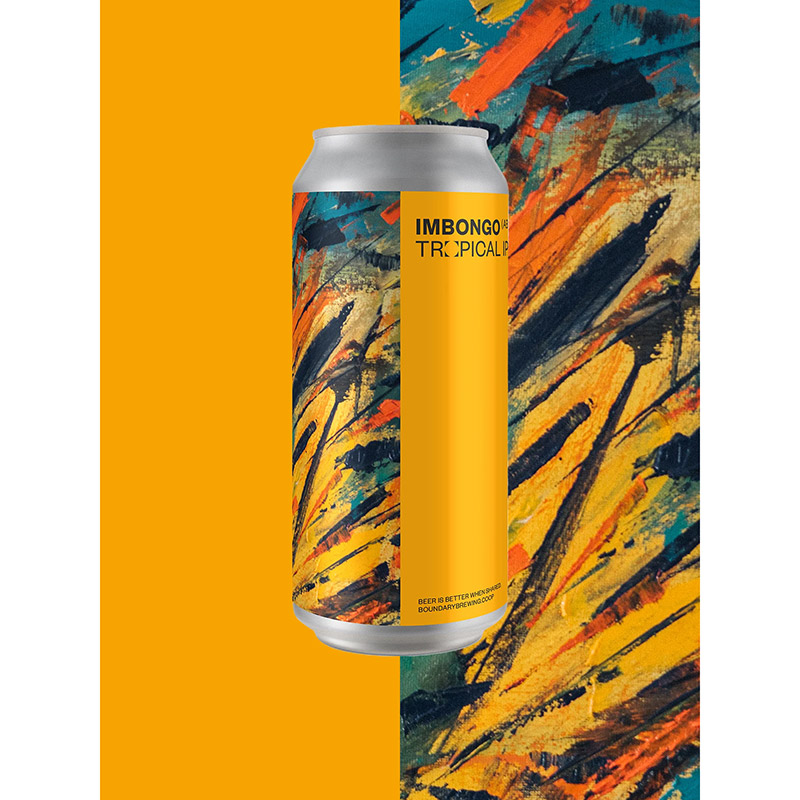 Boundary Brewing Imbongo Tropical IPA Cans