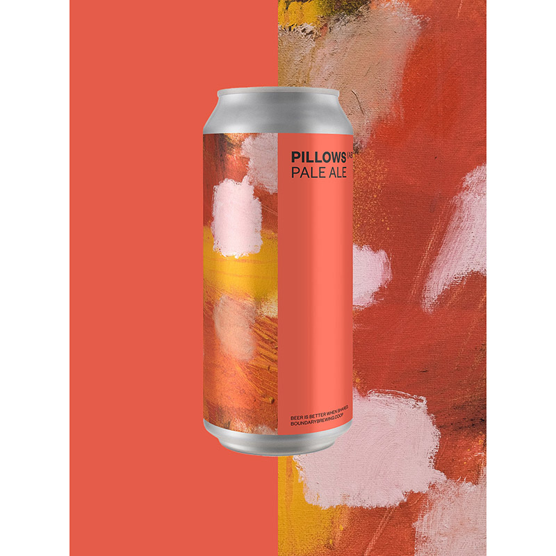 Boundary Brewing Pillows Pale Ale Cans