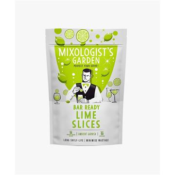 Mixologist's Garden Lime Slices 100g
