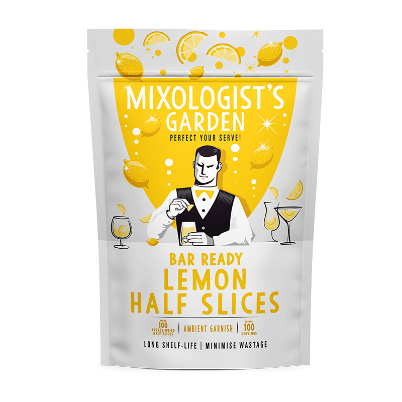 Mixologist's Garden Lemon Slices 100g