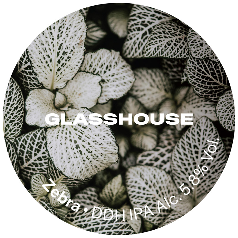 GlassHouse Zebra DDH IPA Keg