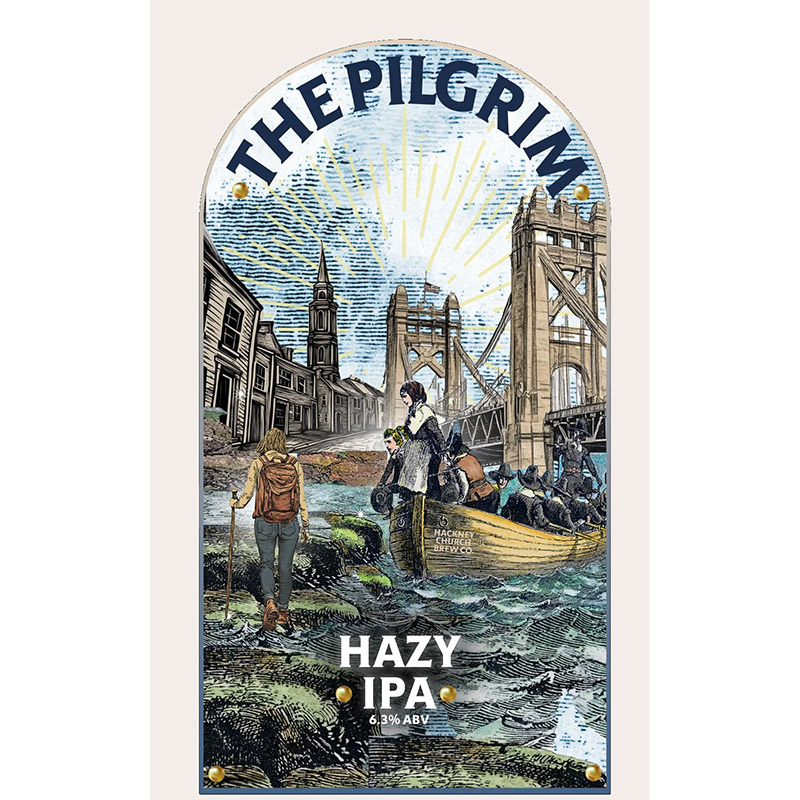 Hackney Church x Two Blokes The Pilgrim NEIPA Keg