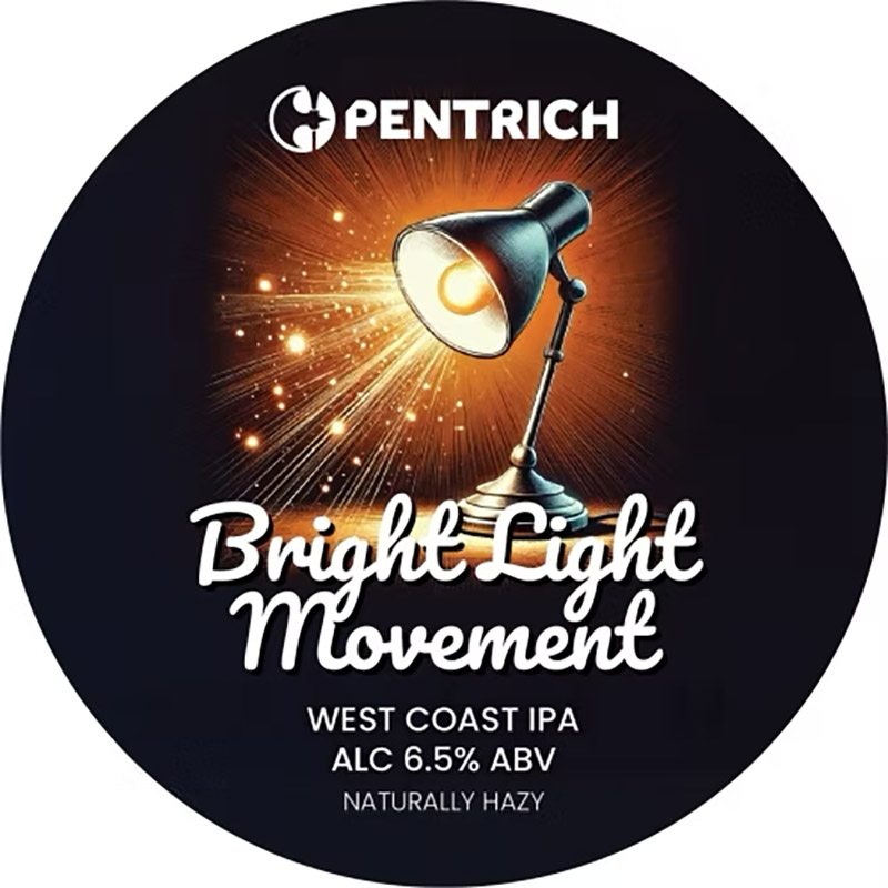 Pentrich Bright Light Movement West Coast IPA Keg