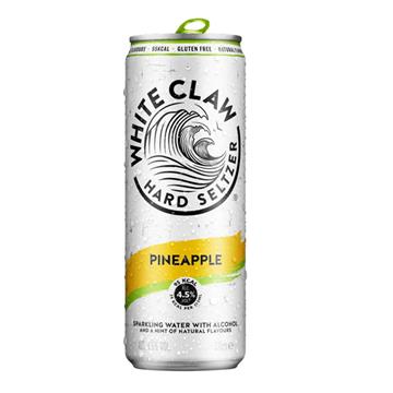 White Claw Pineapple Vodka Drink
