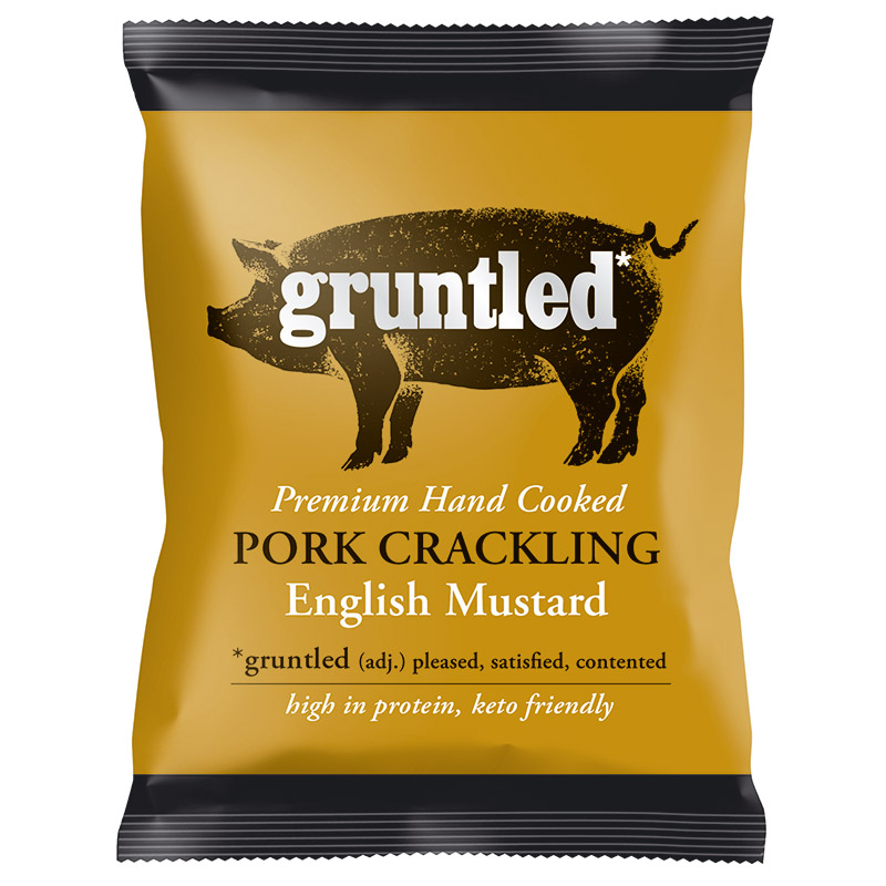 Gruntled English Mustard Crackling