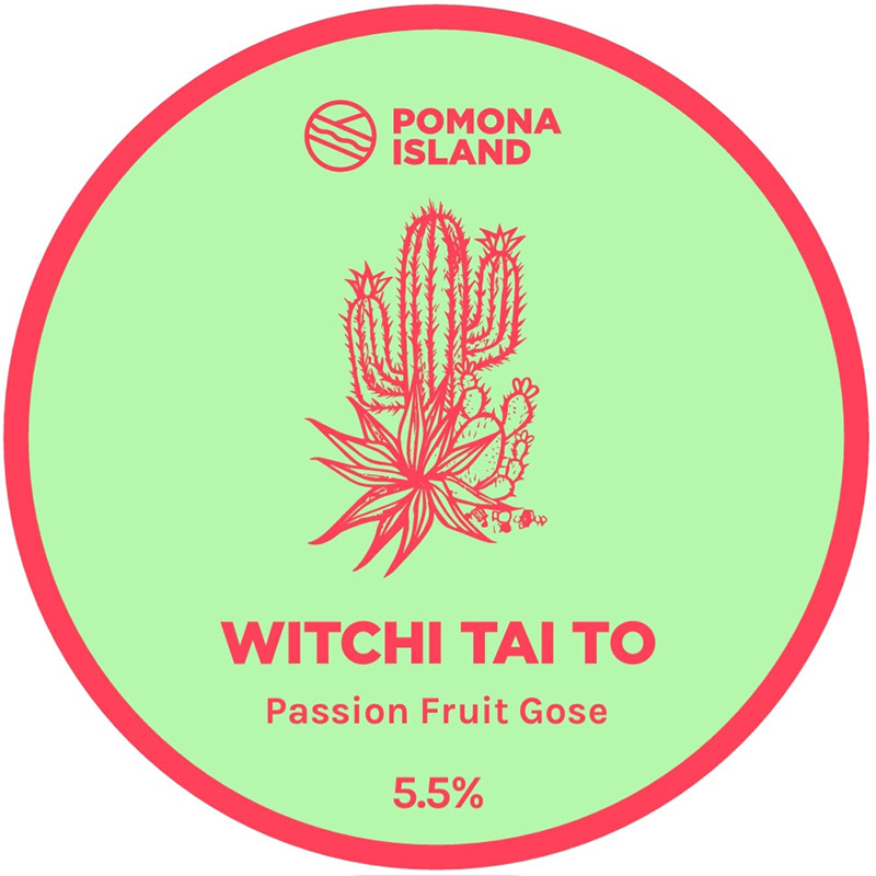 Pomona Island Witchi Tai To Passionfruit Gose Keg