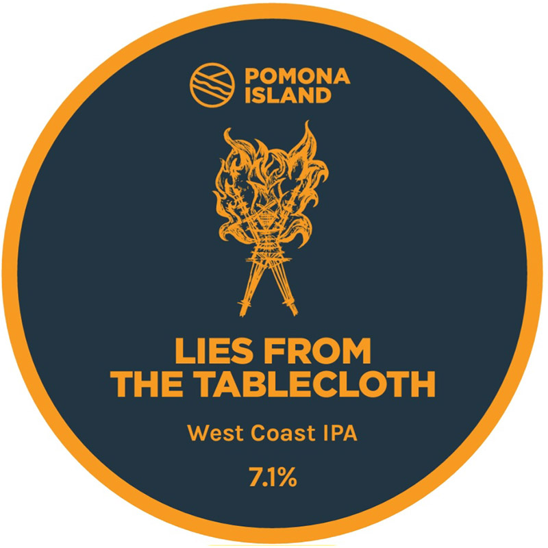 Pomona Island Lies From The Tablecloth West Coast IPA Keg