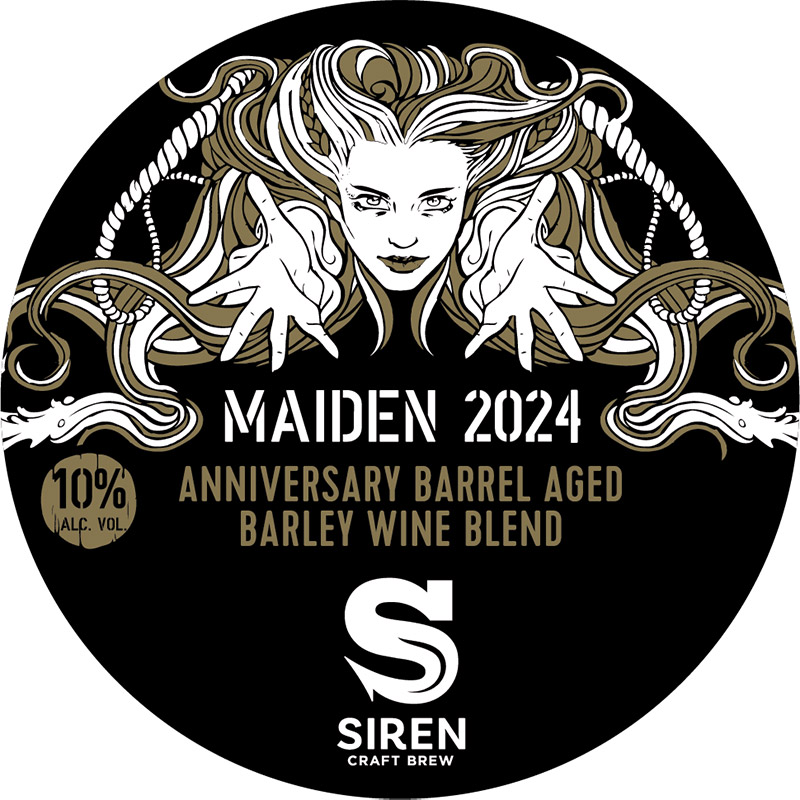 Siren Maiden 2024 Anniversary Barley Wine 10L Keg