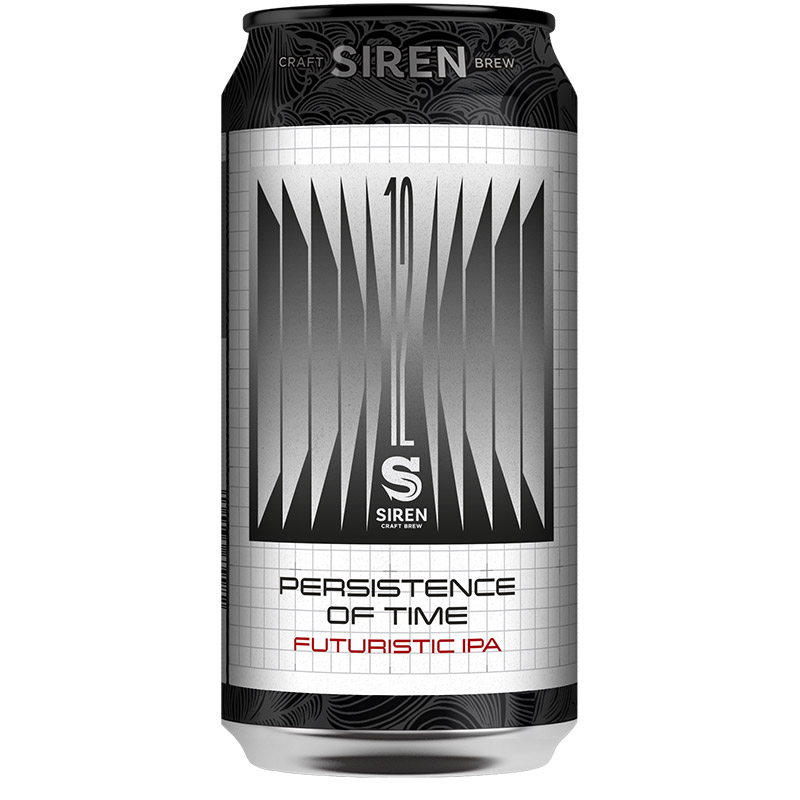 Siren Persistence of Time Futuristic IPA Cans
