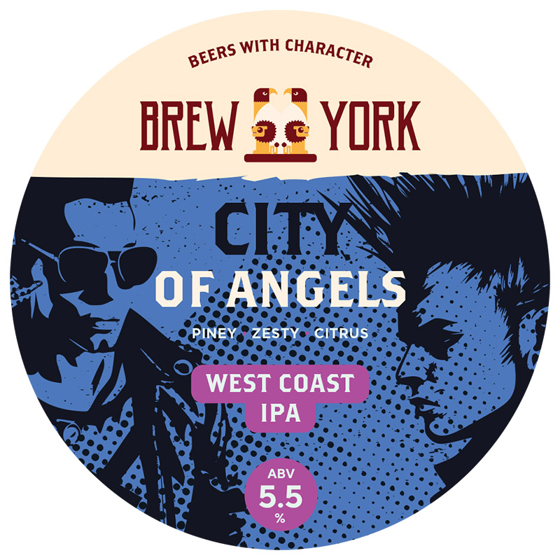 Brew York City of Angels West Coast IPA Keg