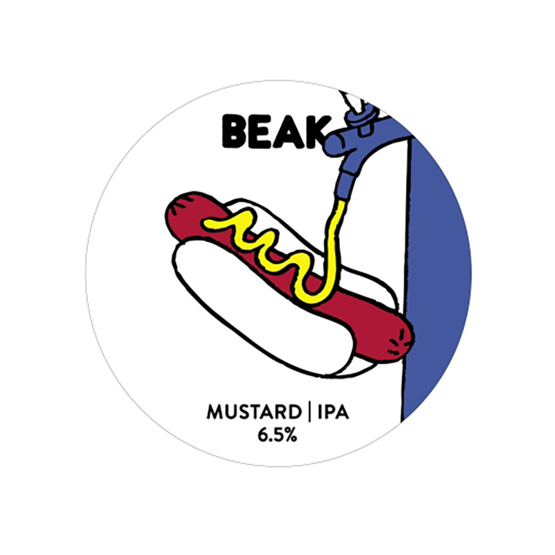 Beak Mustard IPA Keg
