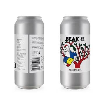 Beak X Eda X Totopia IPA Cans