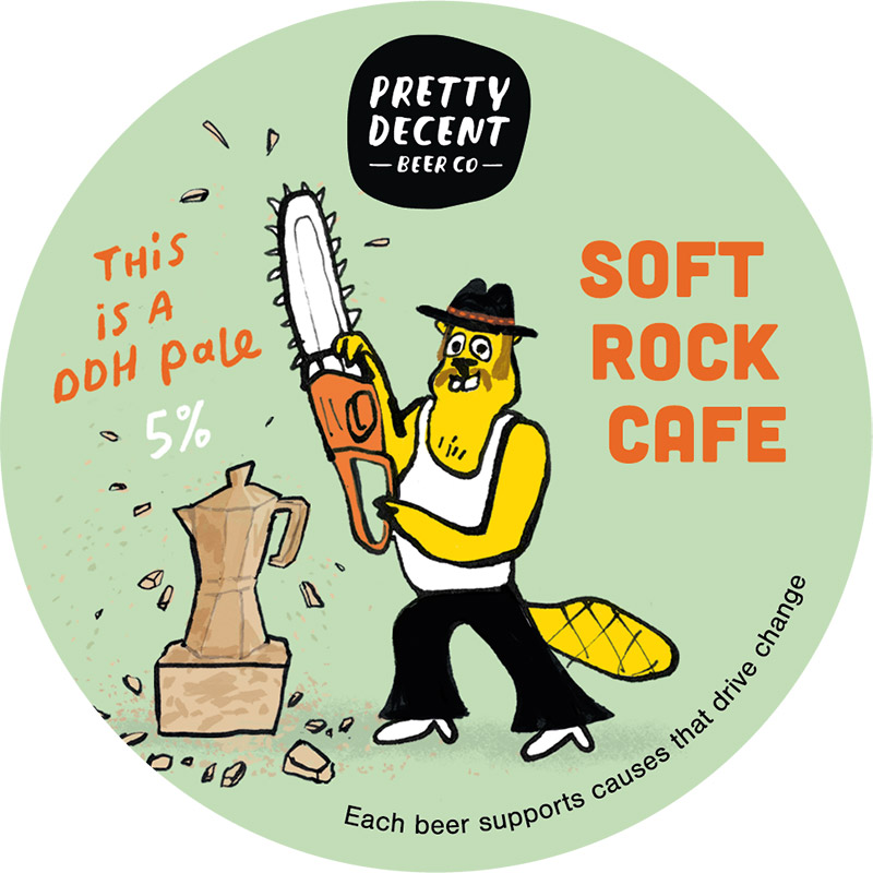 Pretty Decent Soft Rock Cafe DDH Pale Keg