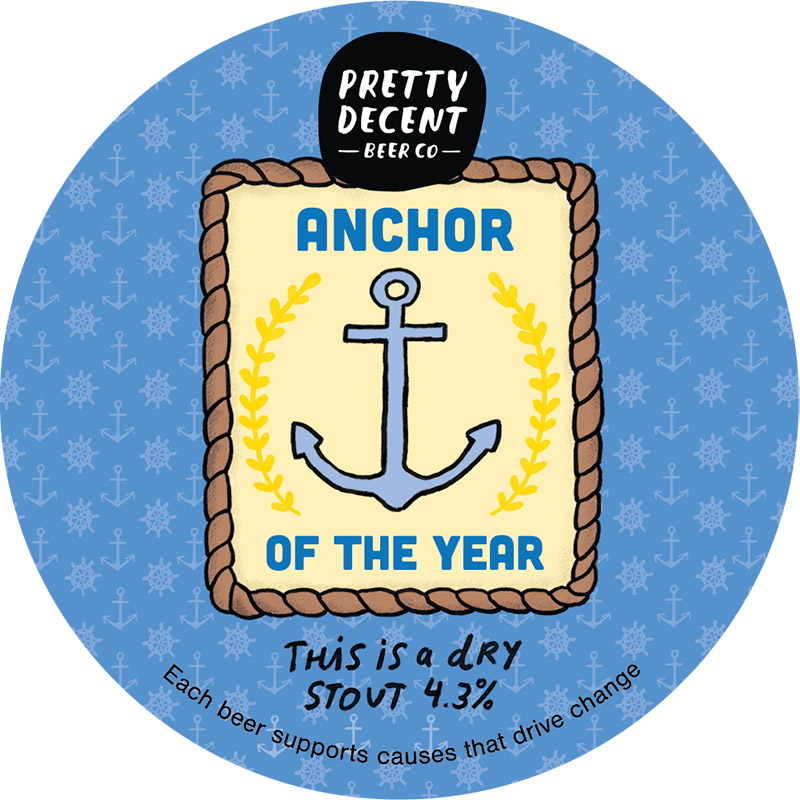 Pretty Decent Anchor Of the Year Dry Stout Keg