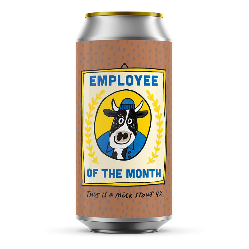 Pretty Decent Employee Of The Month Milk Stout Cans