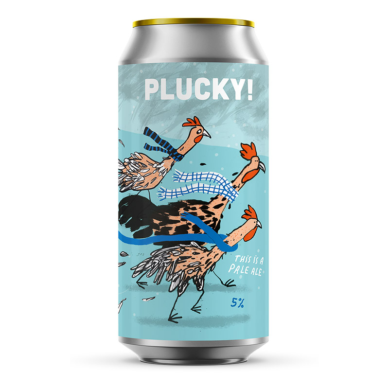 Pretty Decent Plucky! DDH Pale Cans