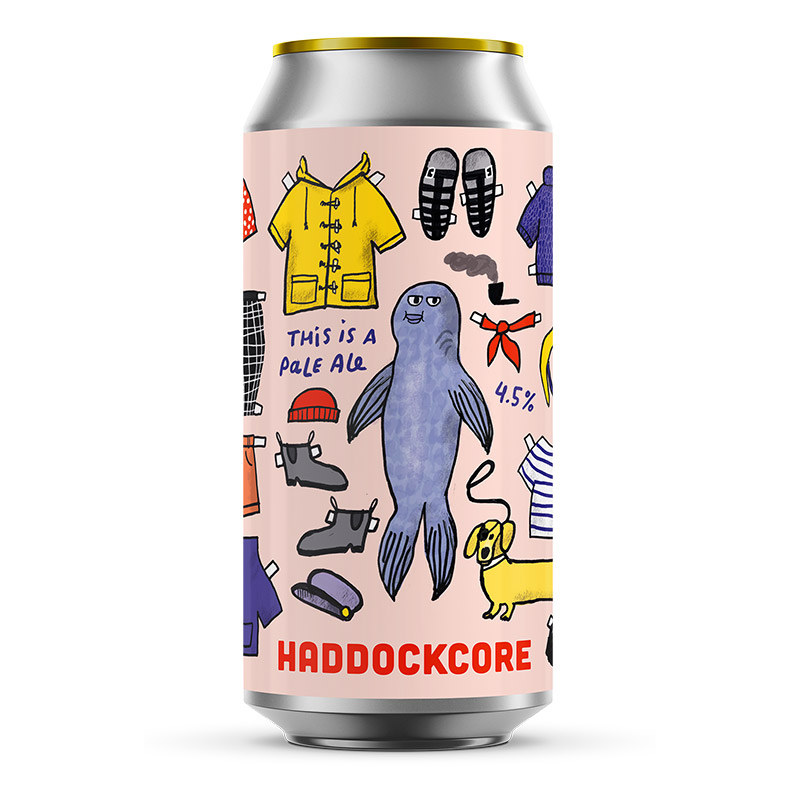 Pretty Decent Haddock Core Pale Ale Cans