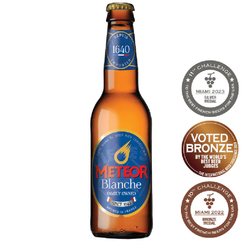 Meteor Blanche 330ml Bottles