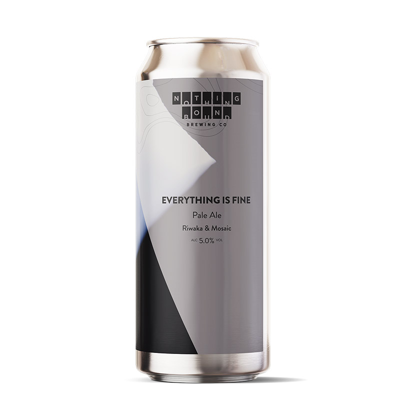 Nothing Bound Everything Is Fine Pale Ale Cans