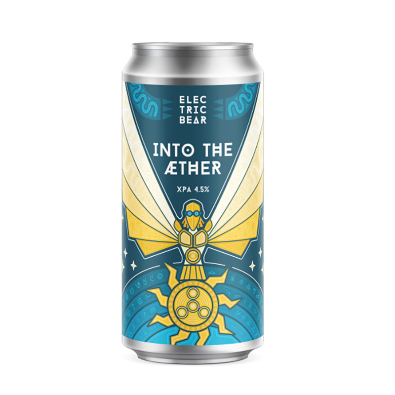 Electric Bear Into The Aether Extra Pale Ale Cans