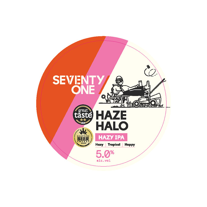 71 Brewing Haze Halo Hazy IPA Keg