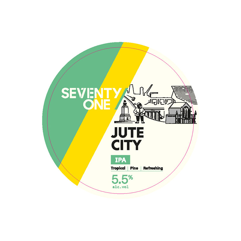 71 Brewing Jute City IPA Keg