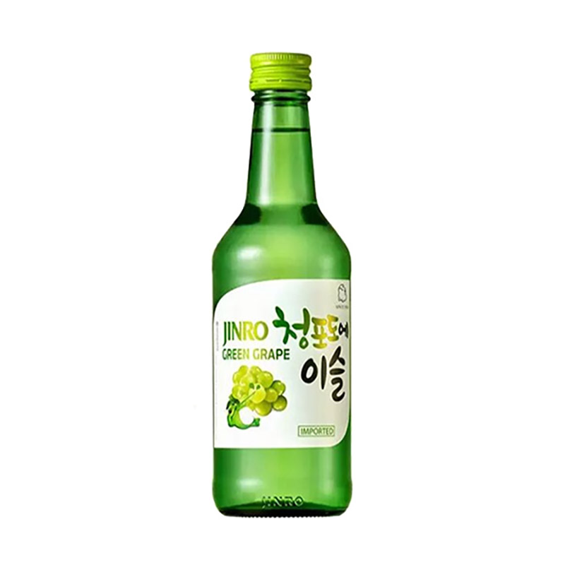 Jinro Chamisul Green Grape Bottles