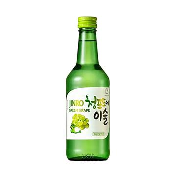 Jinro Chamisul Green Grape Bottles