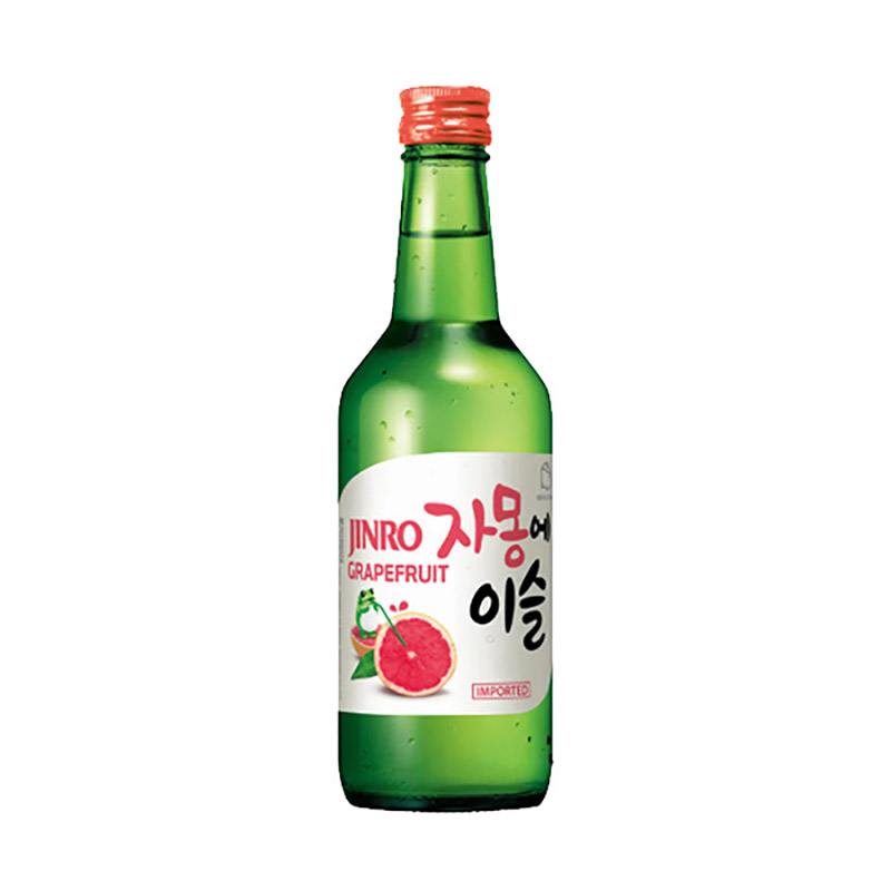Jinro Chamisul Grapefruit Bottles