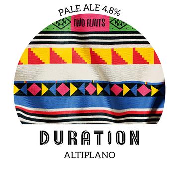 Duration X Two Flints Altiplano Pale Ale Keg