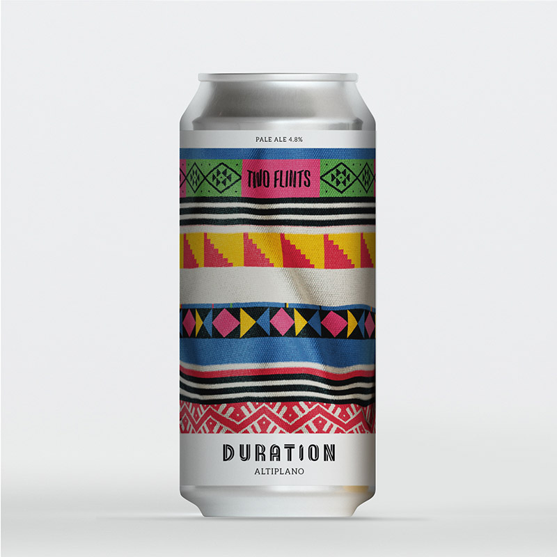 Duration X Two Flints Altiplano Pale Ale Cans