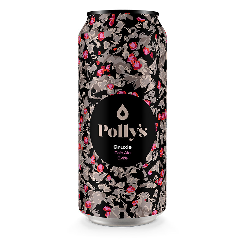 Polly's Gruxle Pale Ale Cans