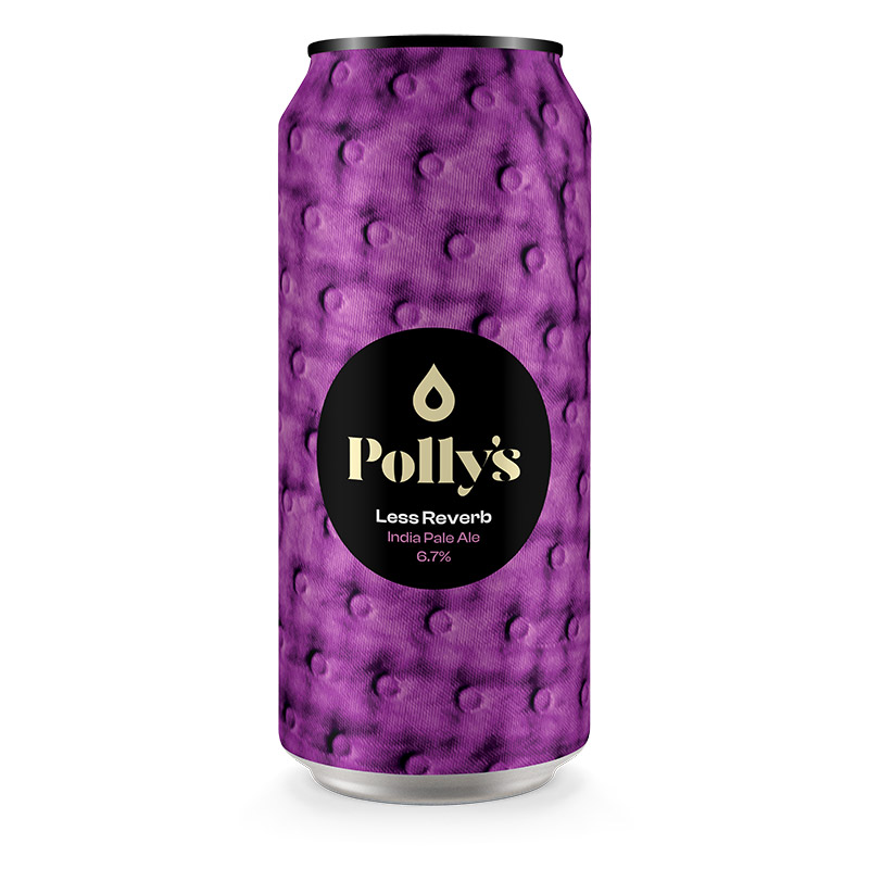 Polly's Less Reverb IPA Cans