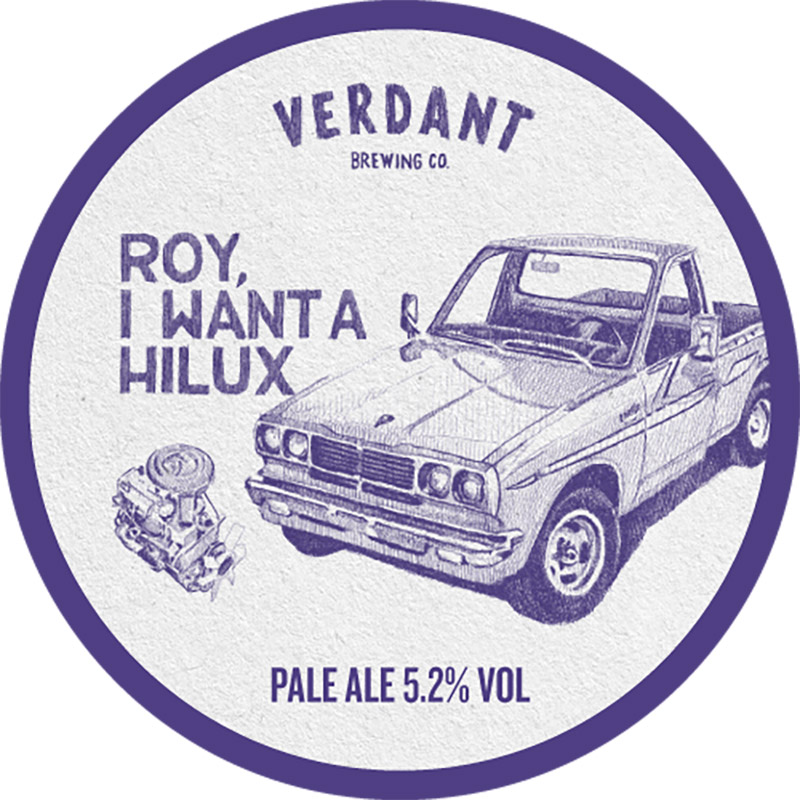 Verdant Roy I Want A Hilux Pale Ale Keg
