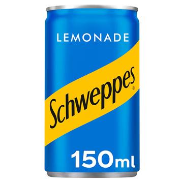 Schweppes Lemonade 150ml Cans