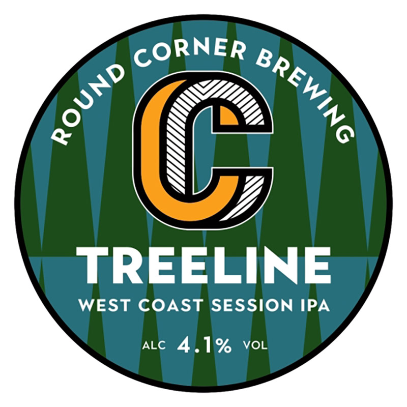 Round Corner Treeline Pale Ale Keg