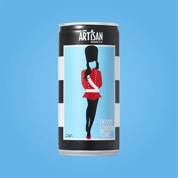 Artisan Skinny Tonic 200ml Cans