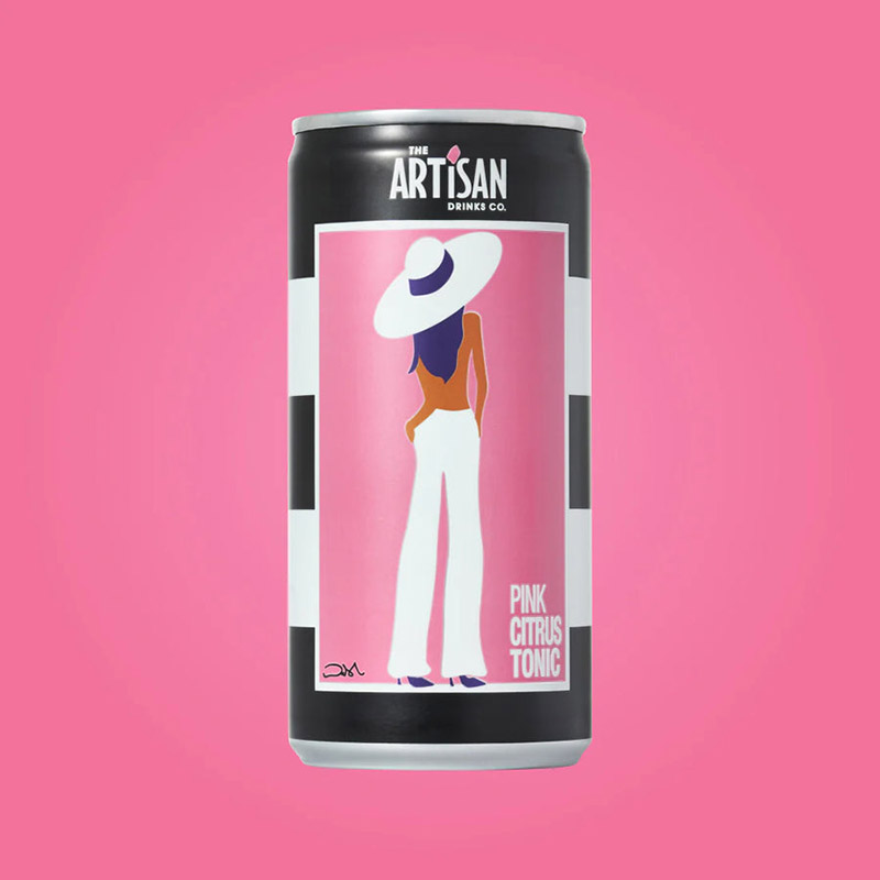 Artisan Pink Citrus Tonic 200ml Cans