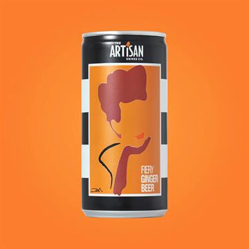 Artisan Fiery Ginger Beer 200ml Cans
