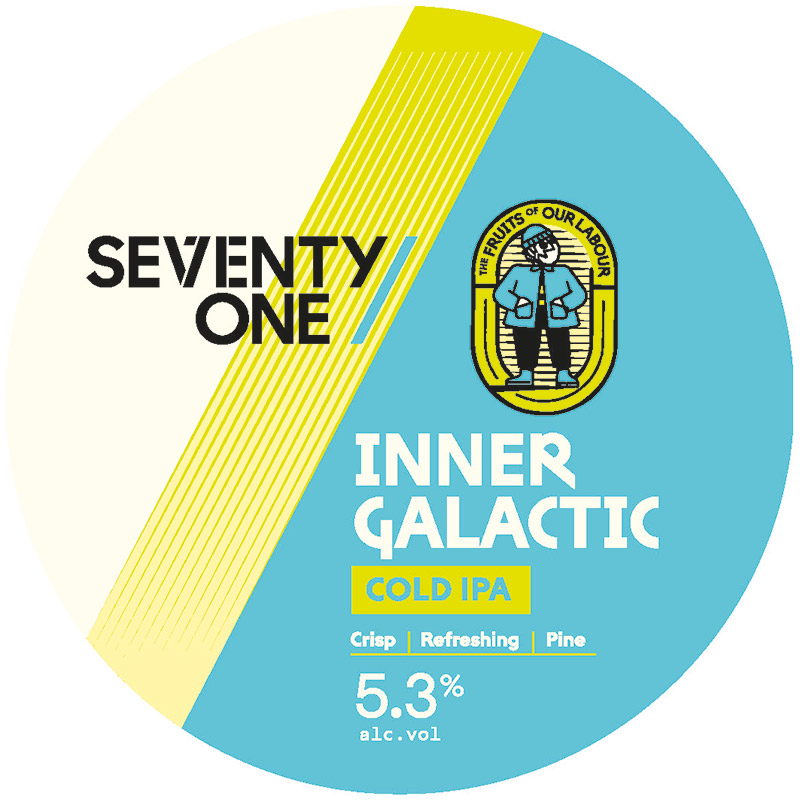 71 Brewing Inner Galactic Cold IPA Keg
