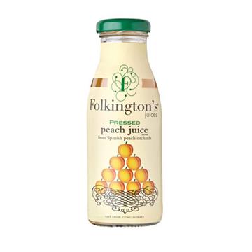 Folkington's Pressed Peach Juice 250ml