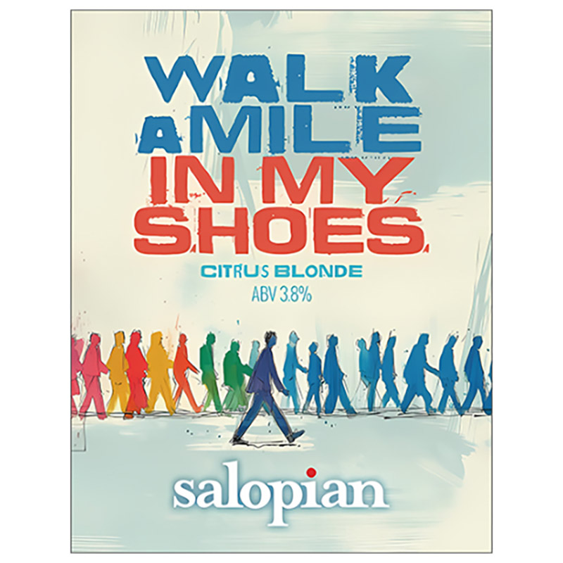 Salopian Walk A Mile in My Shoes Blonde Ale Cask