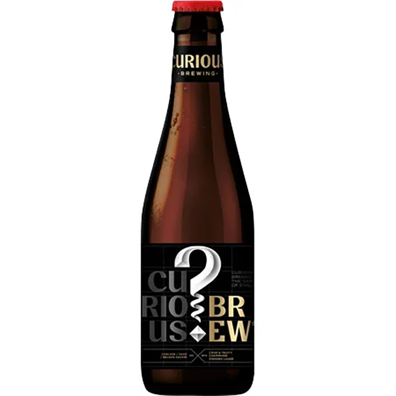 Curious Brew Lager 440ml Bottles