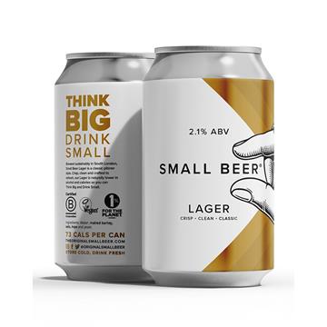 Small Beer Lager 330ml Cans