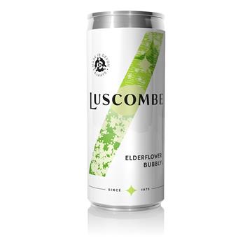 Luscombe Elderflower Bubbly 320ml Cans