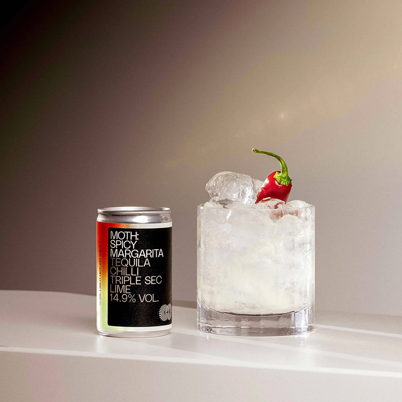 Moth Spicy Margarita 125ml